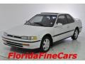 Frost White 1993 Honda Accord EX Coupe