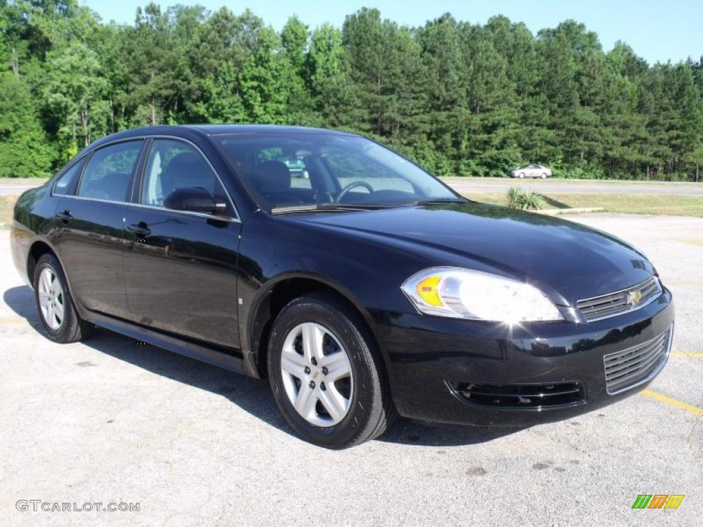 2010 Impala LS - Black / Ebony photo #7