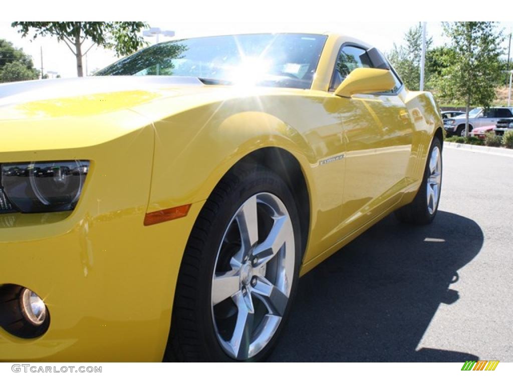 2010 Camaro LT/RS Coupe - Rally Yellow / Black photo #35