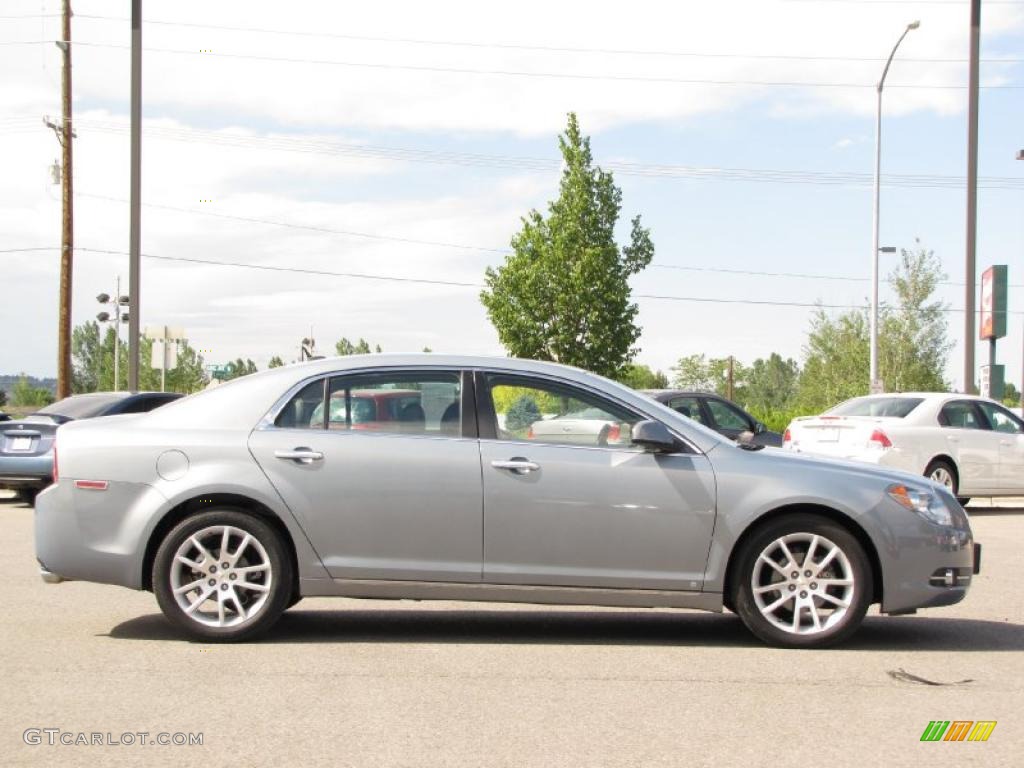 Golden Pewter Metallic 2009 Chevrolet Malibu LTZ Sedan Exterior Photo #32105663