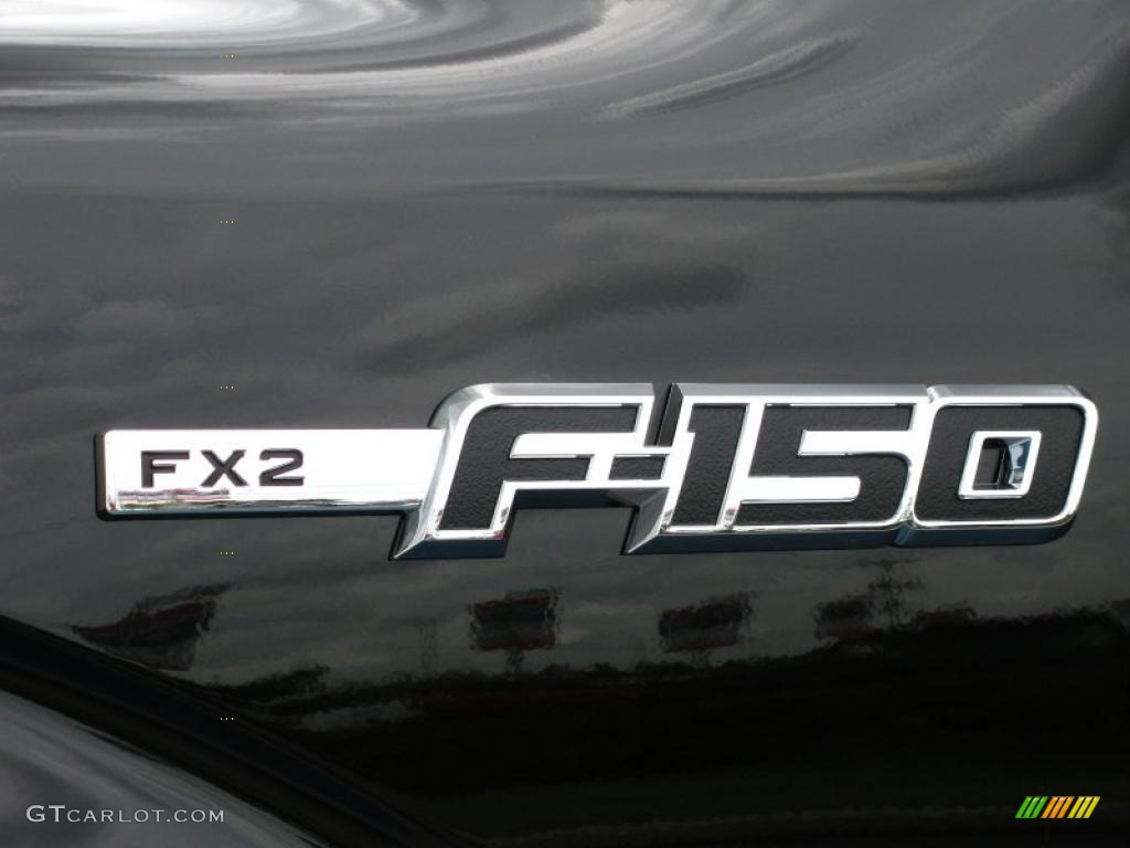2010 F150 FX2 SuperCab - Tuxedo Black / Black photo #4