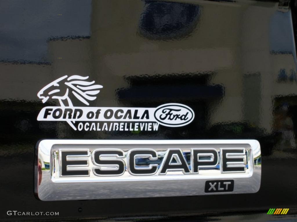 2010 Escape XLT V6 - Black / Stone photo #4