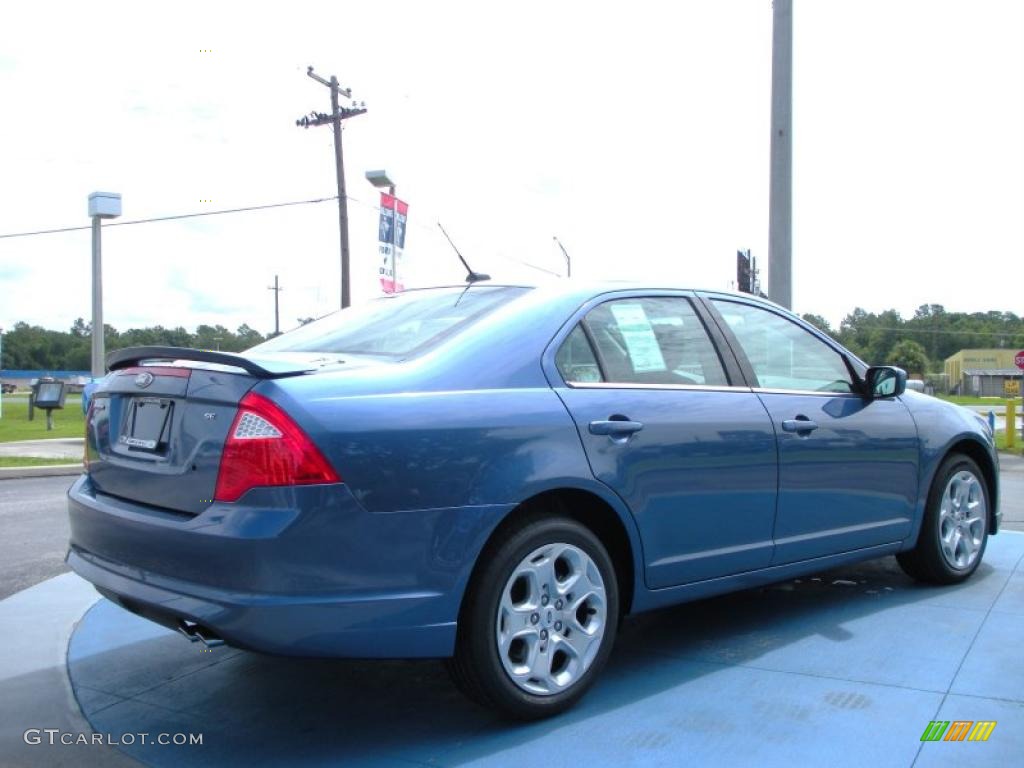 2010 Fusion SE - Sport Blue Metallic / Charcoal Black photo #3