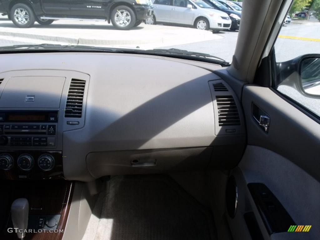 2006 Altima 2.5 SL - Satin White Pearl / Blond photo #15