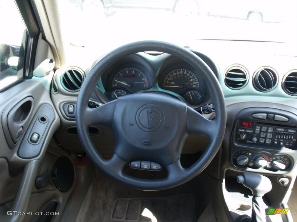 2000 Grand Am SE Sedan - Arctic White / Dark Taupe photo #17