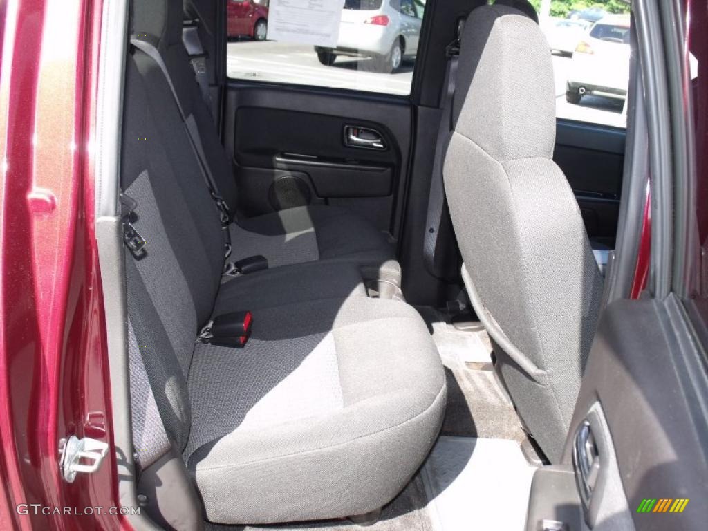 2008 Colorado LT Crew Cab - Deep Ruby Metallic / Ebony photo #15