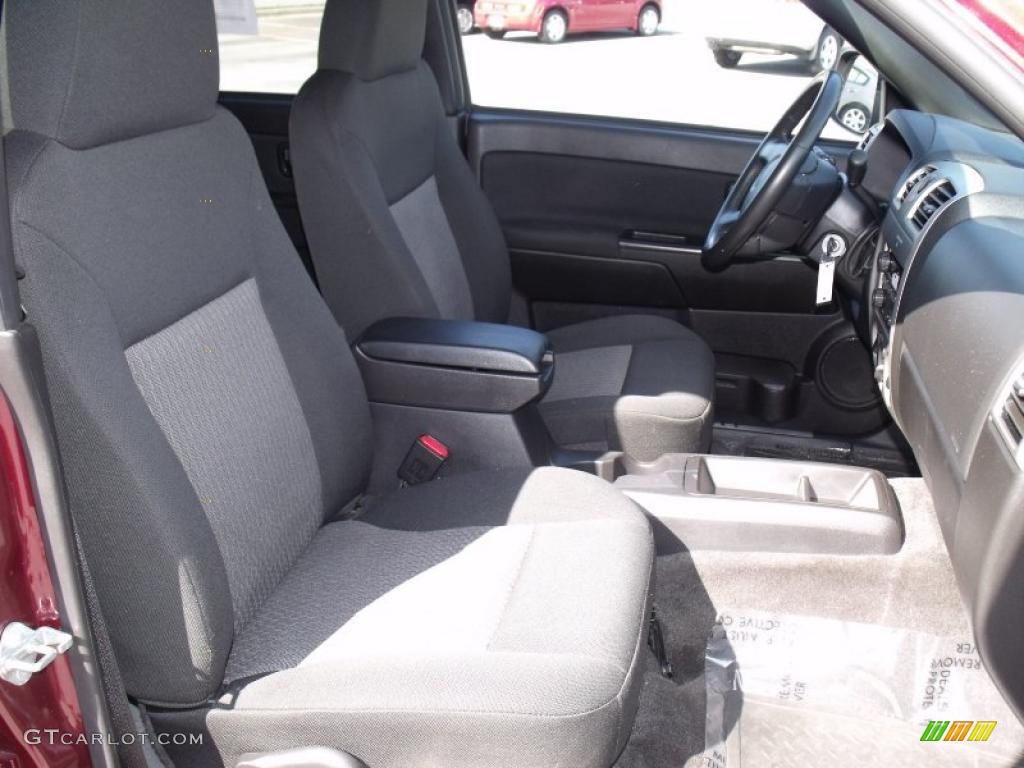 2008 Colorado LT Crew Cab - Deep Ruby Metallic / Ebony photo #16