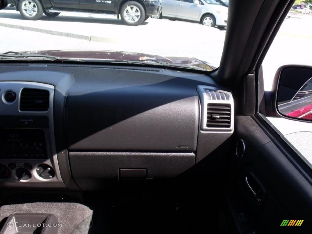 2008 Colorado LT Crew Cab - Deep Ruby Metallic / Ebony photo #17