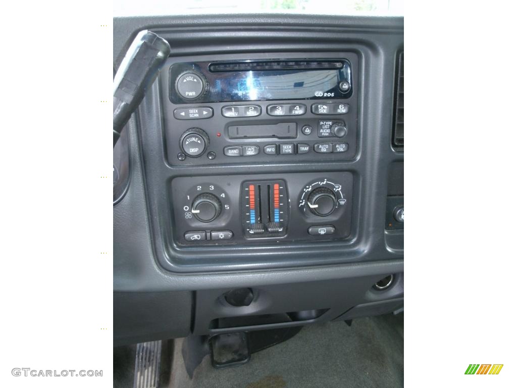 2003 Sierra 2500HD SLE Extended Cab 4x4 - Onyx Black / Dark Pewter photo #11