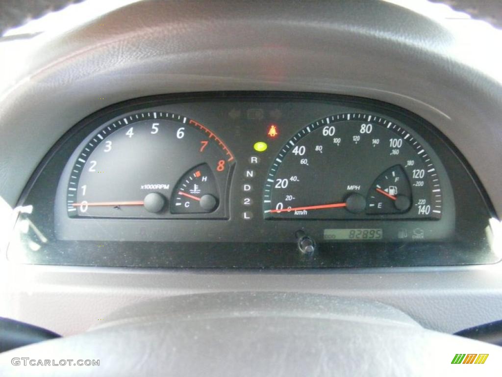 2003 Camry XLE - Black / Stone photo #16