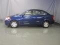 2007 Dark Sapphire Blue Hyundai Accent GLS Sedan  photo #2