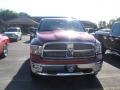 2010 Inferno Red Crystal Pearl Dodge Ram 1500 Big Horn Quad Cab 4x4  photo #2