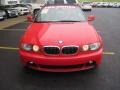 2004 Electric Red BMW 3 Series 330i Convertible  photo #7