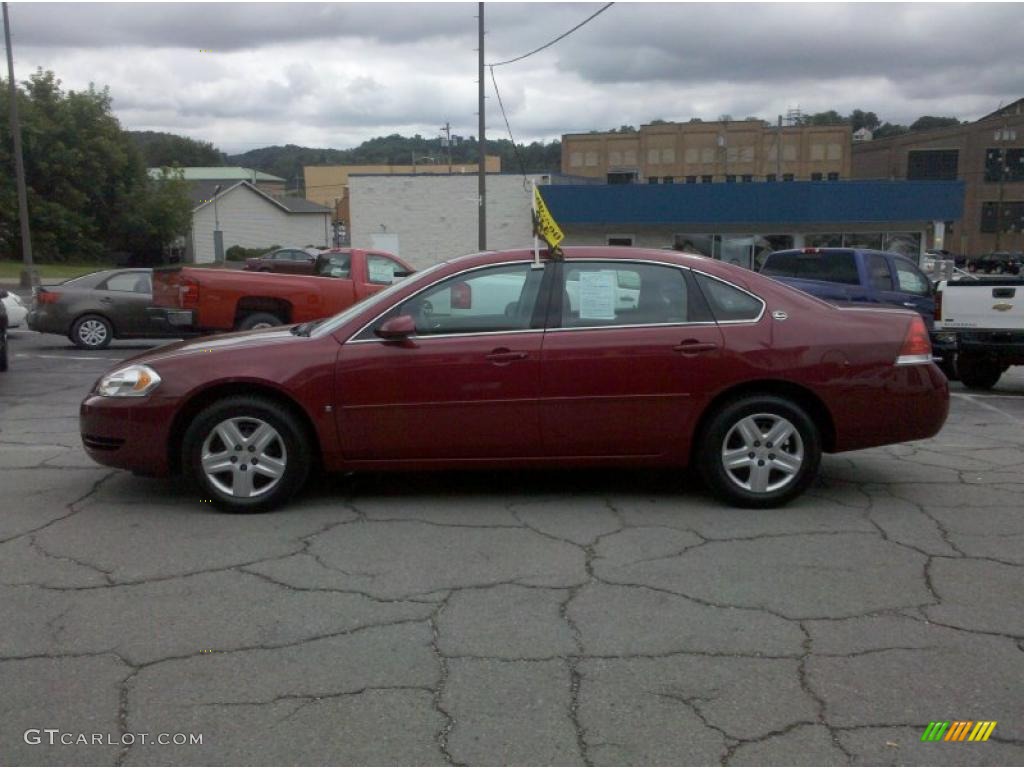 2006 Impala LS - Sport Red Metallic / Ebony Black photo #5