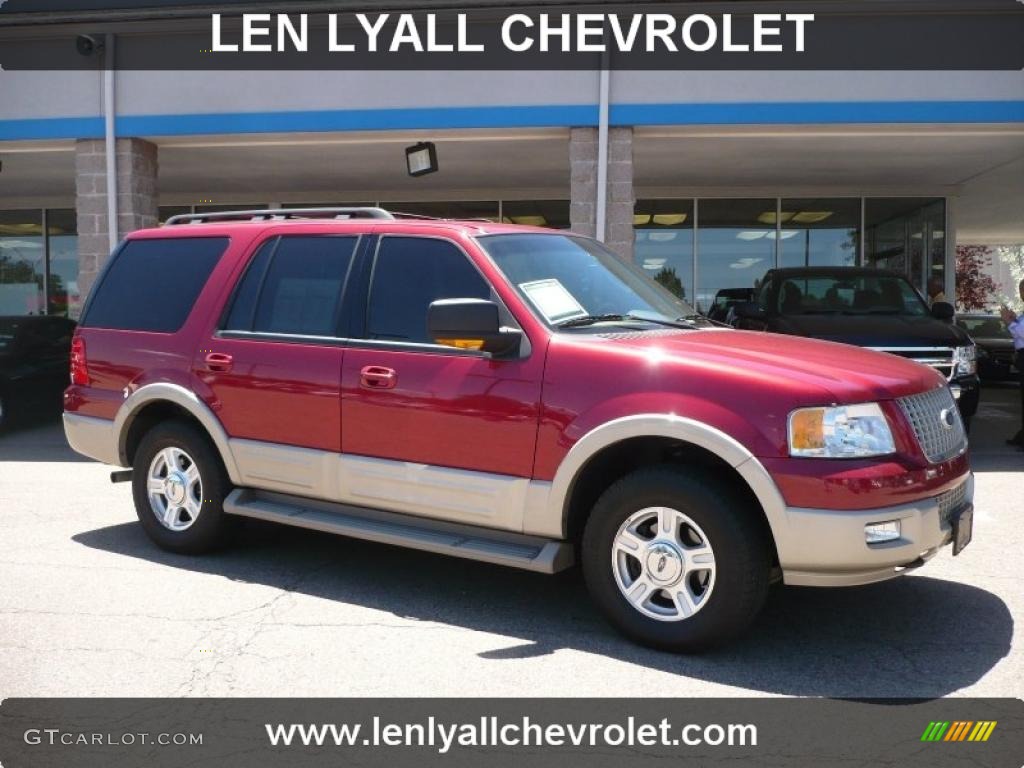 Redfire Metallic Ford Expedition