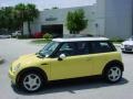 2004 Liquid Yellow Mini Cooper Hardtop  photo #2