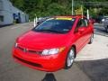 2008 Rallye Red Honda Civic Si Sedan  photo #8