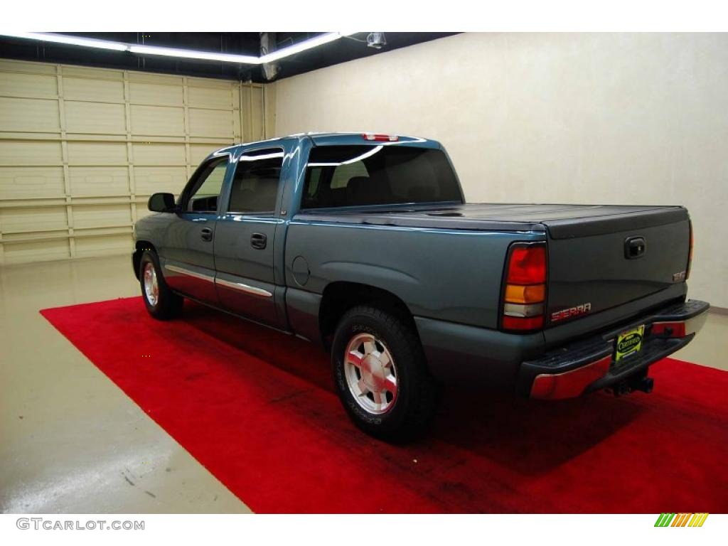 2006 Sierra 1500 SLT Crew Cab - Stealth Gray Metallic / Pewter photo #4
