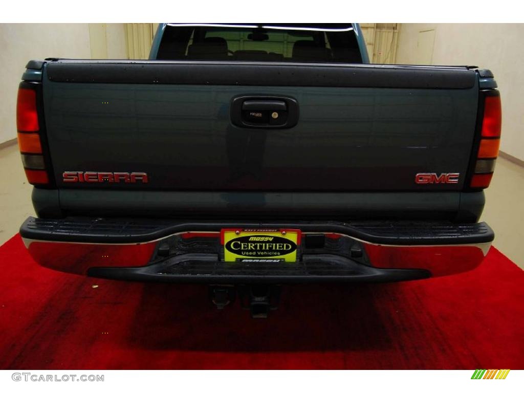 2006 Sierra 1500 SLT Crew Cab - Stealth Gray Metallic / Pewter photo #8