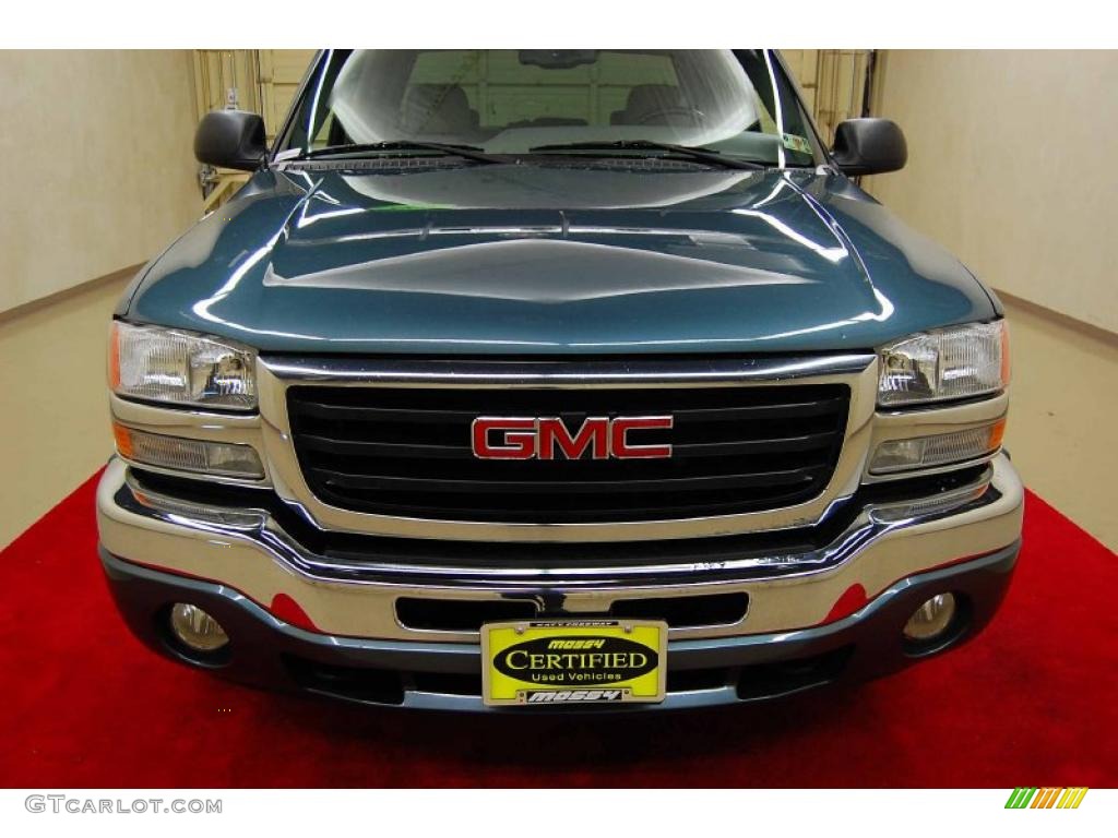 2006 Sierra 1500 SLT Crew Cab - Stealth Gray Metallic / Pewter photo #13