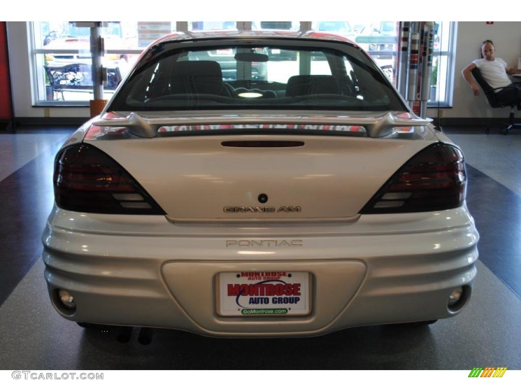 2001 Grand Am SE Sedan - Galaxy Silver Metallic / Dark Pewter photo #6