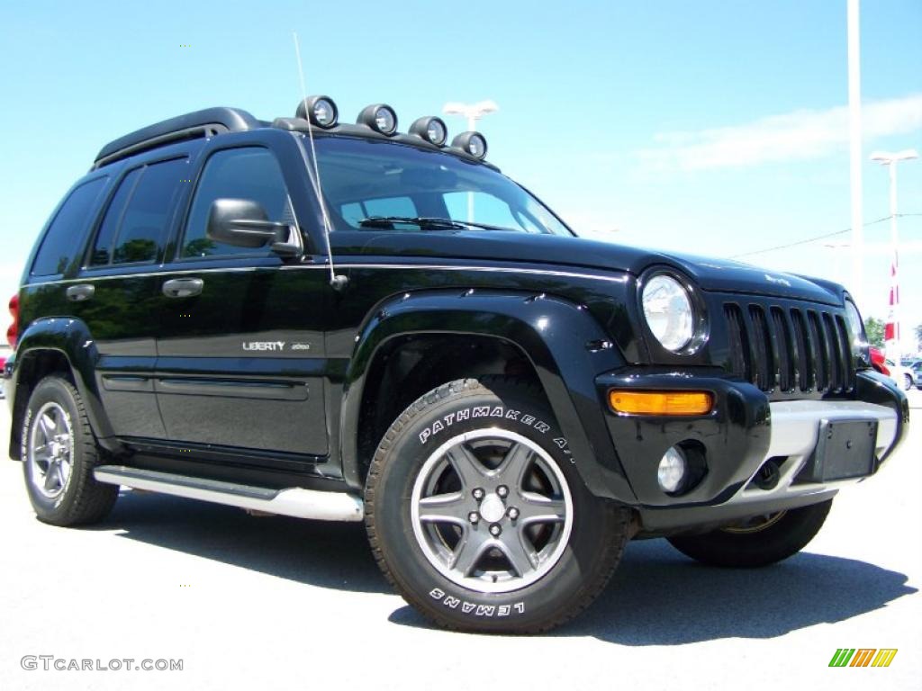 Black Clearcoat Jeep Liberty