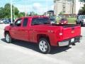 2007 Victory Red Chevrolet Silverado 1500 LTZ Extended Cab 4x4  photo #2