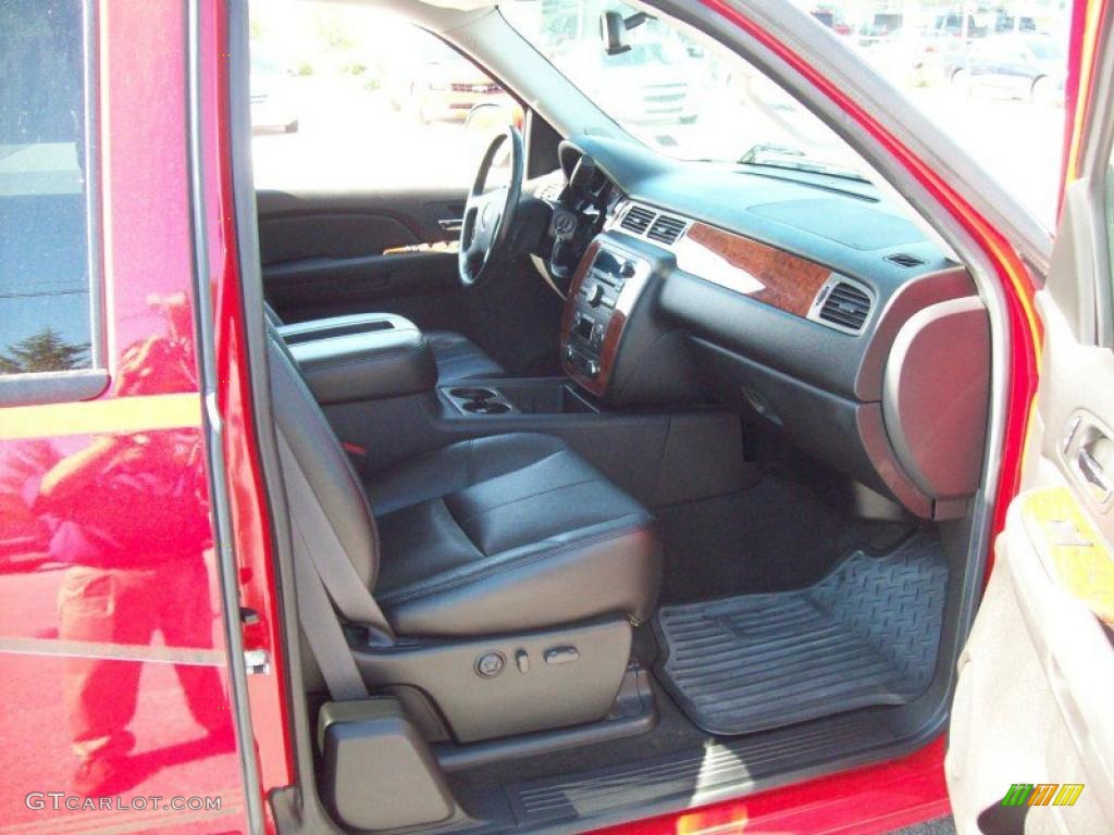 2007 Silverado 1500 LTZ Extended Cab 4x4 - Victory Red / Ebony Black photo #5