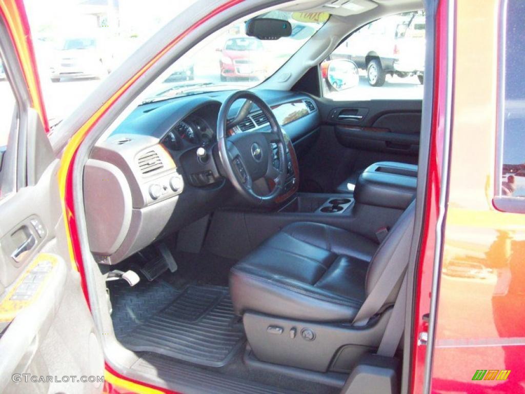 2007 Silverado 1500 LTZ Extended Cab 4x4 - Victory Red / Ebony Black photo #22