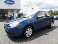 2008 Vista Blue Metallic Ford Focus S Coupe  photo #6