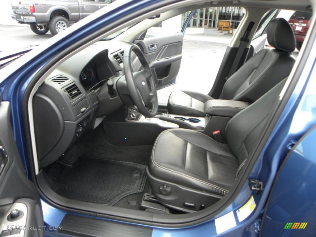 2010 Fusion Sport - Sport Blue Metallic / Charcoal Black/Sport Black photo #8