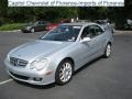 2007 Iridium Silver Metallic Mercedes-Benz CLK 350 Cabriolet  photo #1