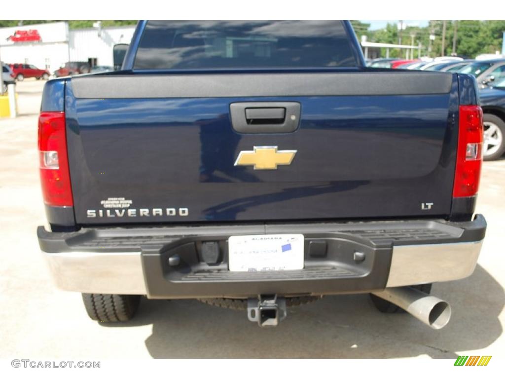 2009 Silverado 2500HD LT Crew Cab - Imperial Blue Metallic / Ebony photo #4