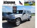 2007 Bright Silver Metallic Jeep Wrangler Unlimited Sahara  photo #1