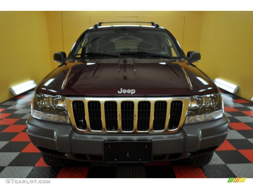 2003 Grand Cherokee Laredo 4x4 - Dark Garnet Red Pearl / Dark Slate Gray photo #2