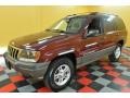 2003 Dark Garnet Red Pearl Jeep Grand Cherokee Laredo 4x4  photo #3