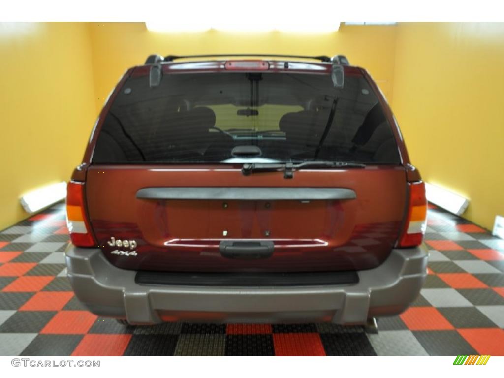 2003 Grand Cherokee Laredo 4x4 - Dark Garnet Red Pearl / Dark Slate Gray photo #5