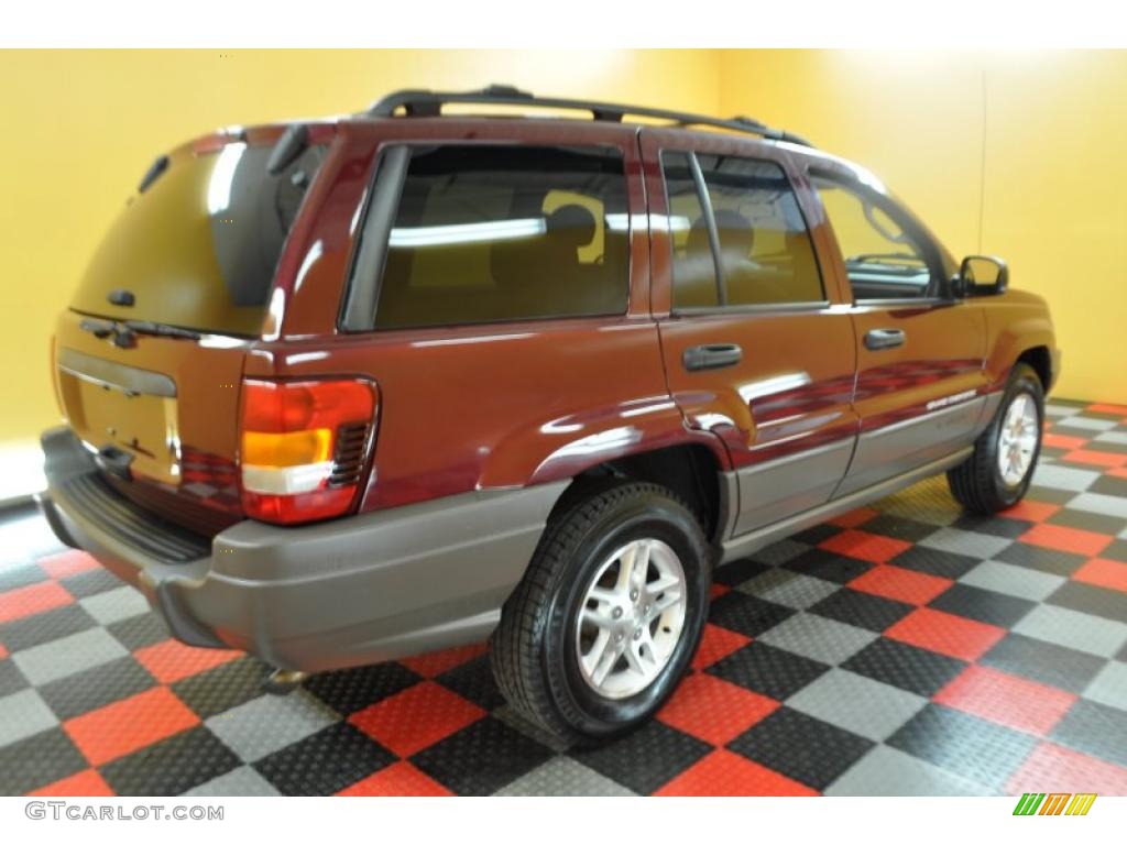 2003 Grand Cherokee Laredo 4x4 - Dark Garnet Red Pearl / Dark Slate Gray photo #6