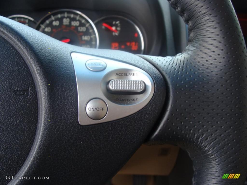 2010 Maxima 3.5 S - Dark Slate / Caffe Latte photo #21