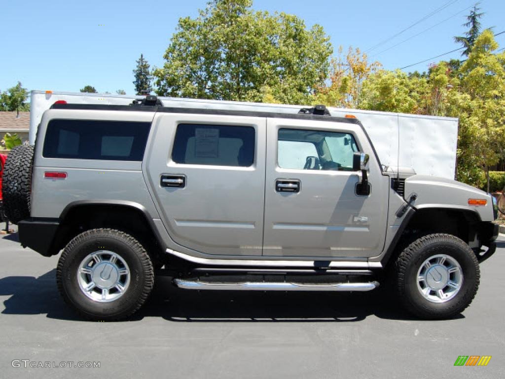 2004 H2 SUV - Pewter Metallic / Wheat photo #1