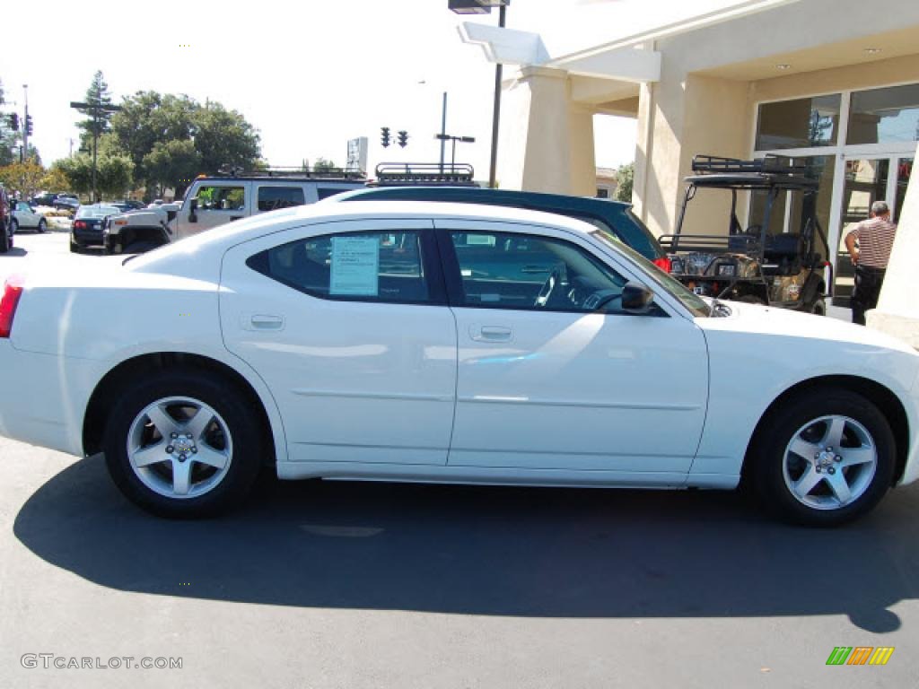2009 Charger SE - Stone White / Dark Slate Gray photo #1