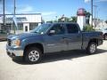 2010 Stealth Gray Metallic GMC Sierra 1500 SLE Crew Cab  photo #2