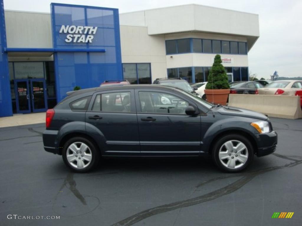 2007 Caliber SXT - Steel Blue Metallic / Pastel Slate Gray photo #2