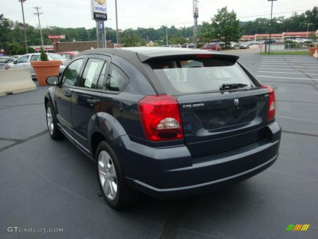 2007 Caliber SXT - Steel Blue Metallic / Pastel Slate Gray photo #5
