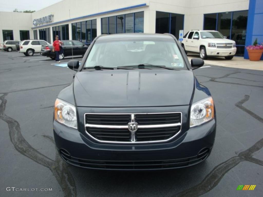 2007 Caliber SXT - Steel Blue Metallic / Pastel Slate Gray photo #8