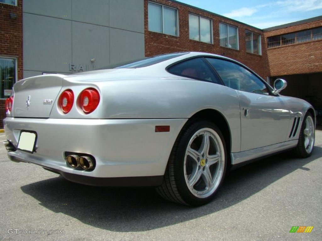 2004 575M Maranello F1 - Silver / Red photo #4