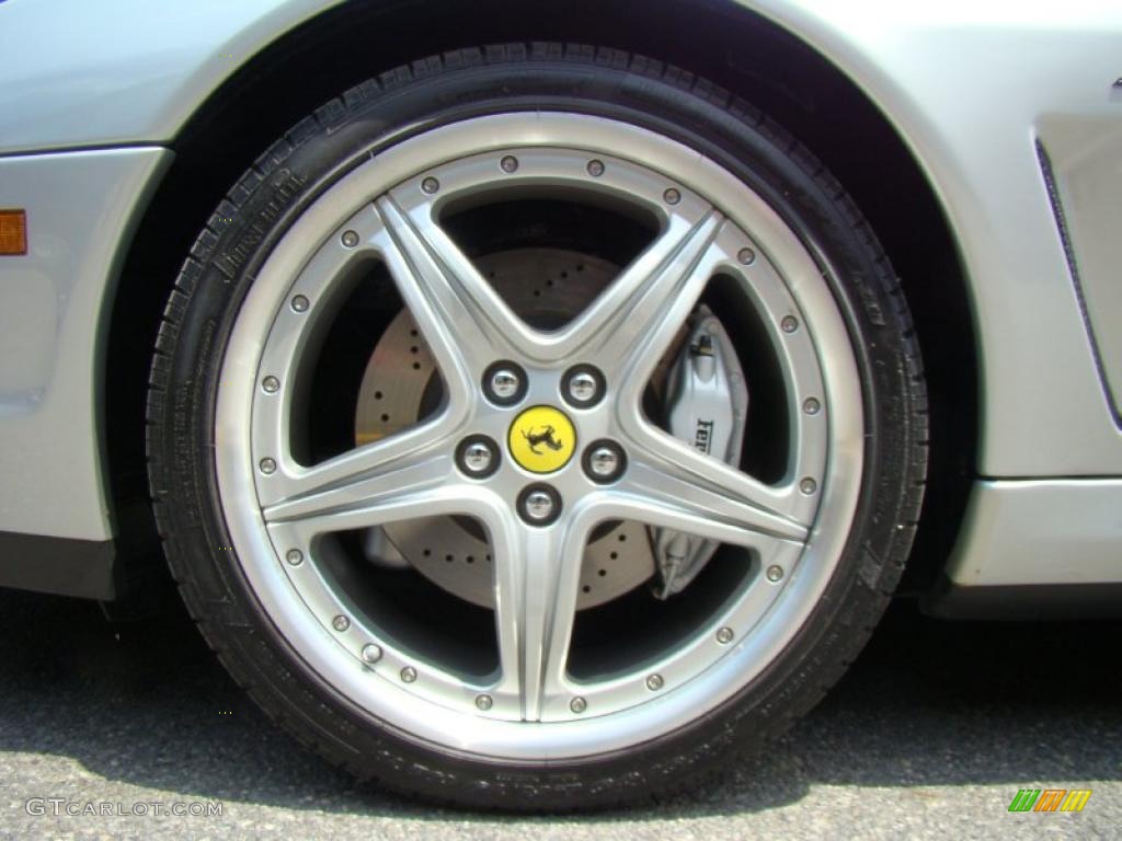 2004 575M Maranello F1 - Silver / Red photo #9