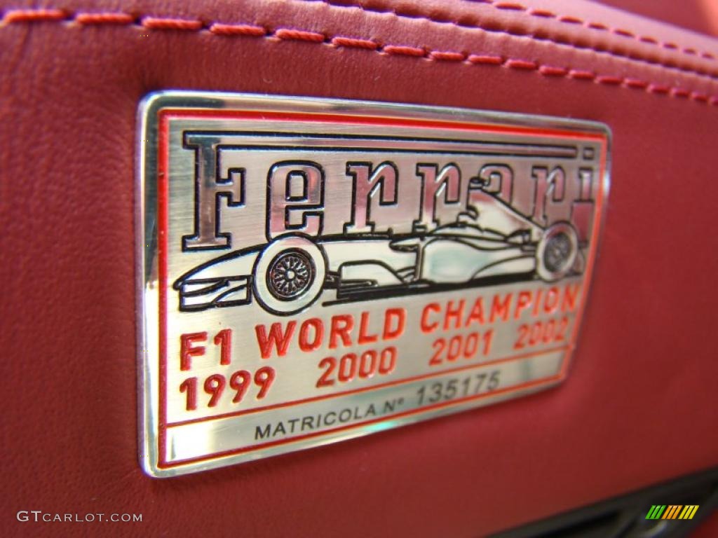 2004 575M Maranello F1 - Silver / Red photo #19