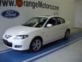 2007 Crystal White Pearl Mazda MAZDA3 s Touring Sedan  photo #1