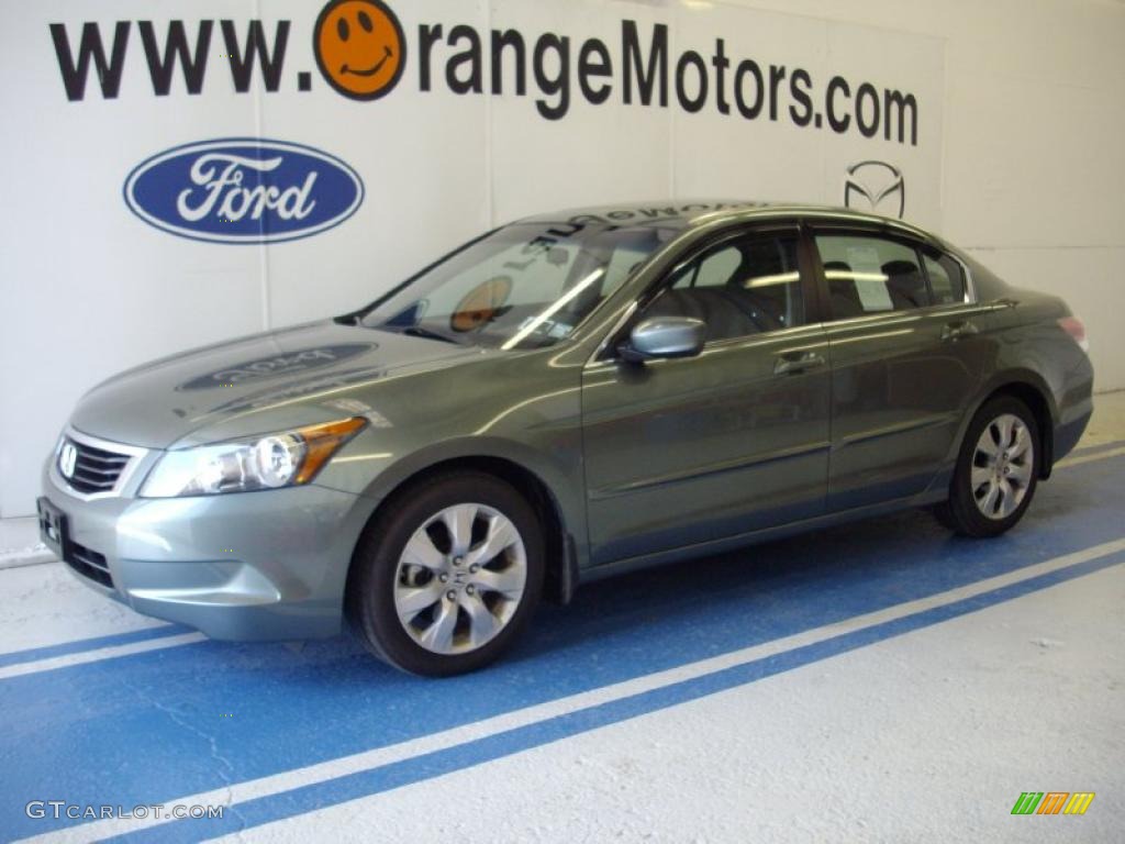 2010 Accord EX Sedan - Mystic Green Metallic / Black photo #1